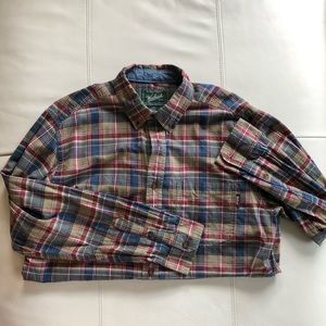 Men’s Woolrich plaid shirt